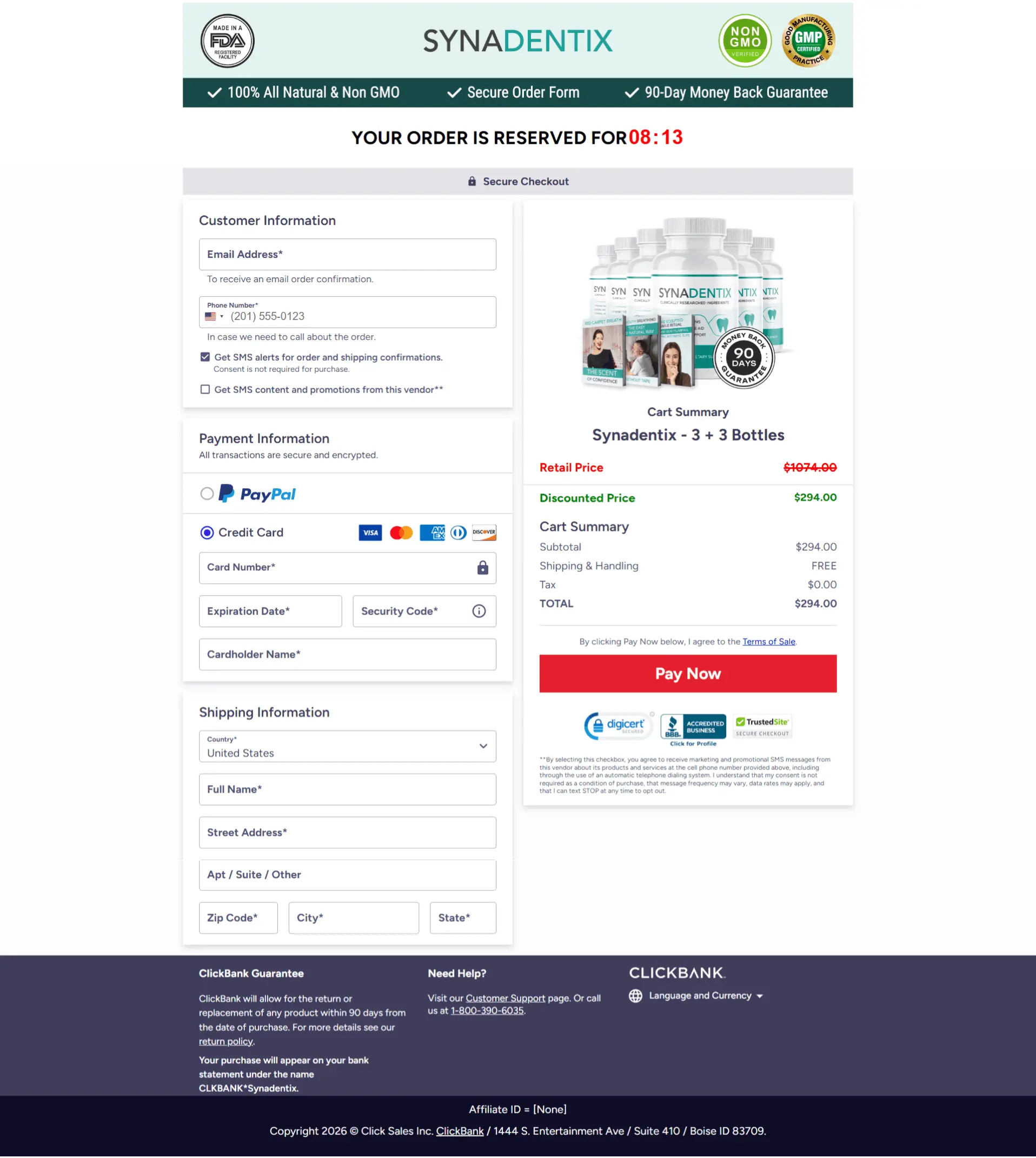 Synadentix is designed to complement—not replace—brushing, flossing, and routine dental checkups.